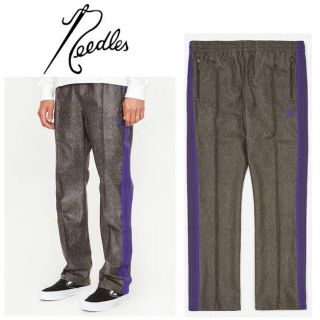 ニードルス(Needles)のneedles python leather トラックパンツ(その他)