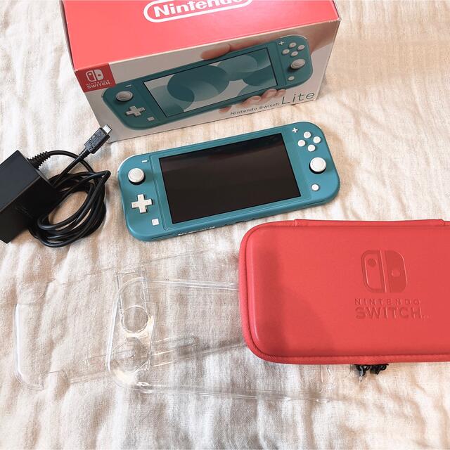 Nintendo Switch - 【アオヒゲ様専用】Switch lite ターコイズブルー