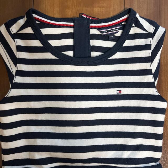 TOMMY HILFIGER(トミーヒルフィガー)のTOMMY HILFIGER ワンピース　110cm  キッズ/ベビー/マタニティのキッズ服女の子用(90cm~)(ワンピース)の商品写真