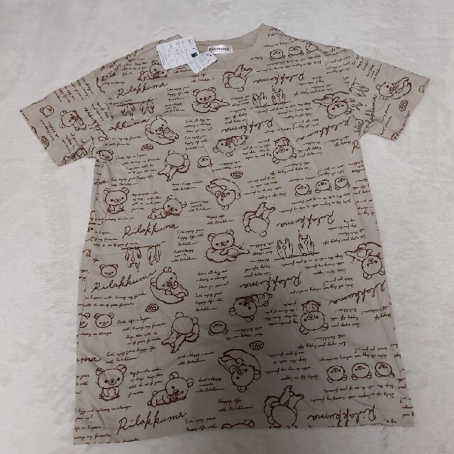 サンエックス(サンエックス)のリラックマTシャツ エンタメ/ホビーのおもちゃ/ぬいぐるみ(キャラクターグッズ)の商品写真