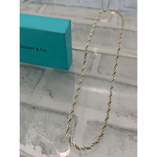 ティファニー(Tiffany & Co.)の超美品　ヴィンテージティファニー コンビ　ロープチェーン　ネックレス　18K(ネックレス)