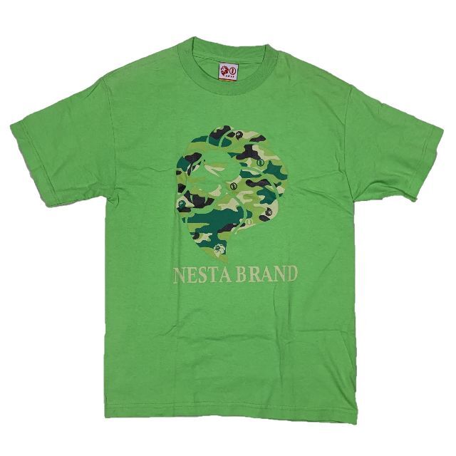 NESTA BRAND(ネスタブランド)のNESTA BRAND ネスタブランド 迷彩ブランドロゴ 半袖 Tシャツ M メンズのトップス(Tシャツ/カットソー(半袖/袖なし))の商品写真