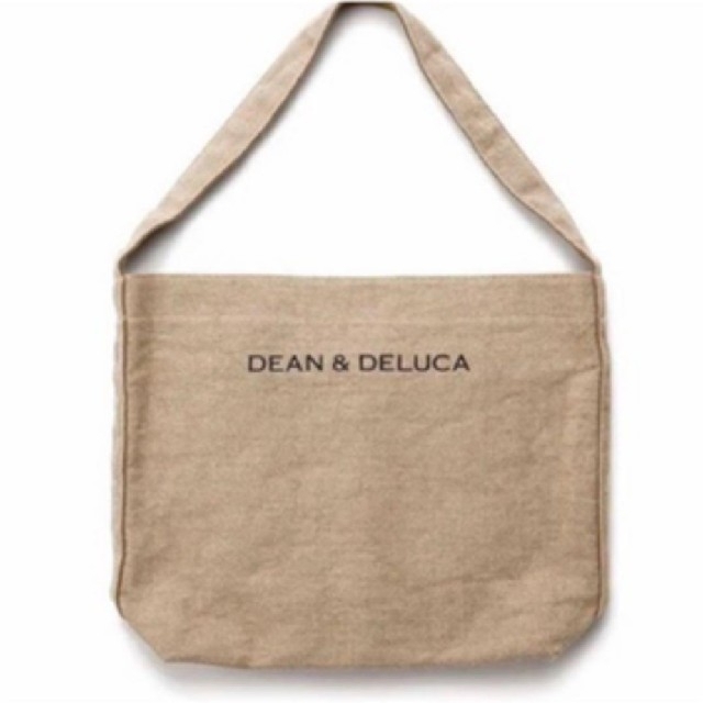 DEAN & DELUCA(ディーンアンドデルーカ)の新品　DEAN＆DELUCA ディーン＆デルーカ　リネン ショルダーバッグ L レディースのバッグ(トートバッグ)の商品写真