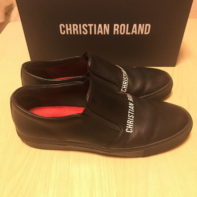 森田様専用クリスチャンローランド CHRISTIAN ROLAND スリッポン  メンズの靴/シューズ(スリッポン/モカシン)の商品写真