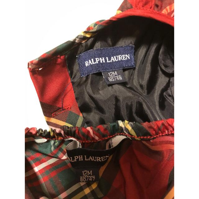 POLO RALPH LAUREN(ポロラルフローレン)のラルフローレン　ドレス　80 〜お値下げしました〜 キッズ/ベビー/マタニティのベビー服(~85cm)(ワンピース)の商品写真