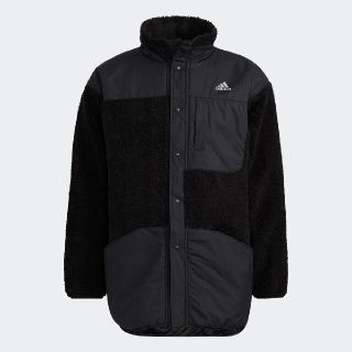 アディダス(adidas)の新品　adidas ボアフリースジャケット　フリース　アディダス　サイズXL(その他)