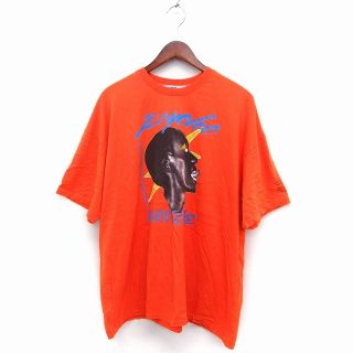 レジェンダ LEGENDA プリント Tシャツ カットソー 半袖 クルーネック(Tシャツ/カットソー(半袖/袖なし))