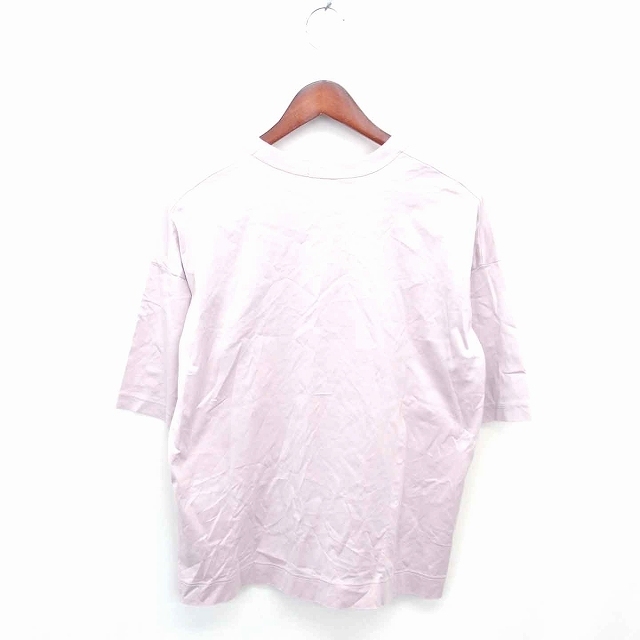 UNIQLO(ユニクロ)のユニクロ +J ジルサンダー コラボ Tシャツ カットソー 半袖 S ピンク メンズのトップス(Tシャツ/カットソー(半袖/袖なし))の商品写真