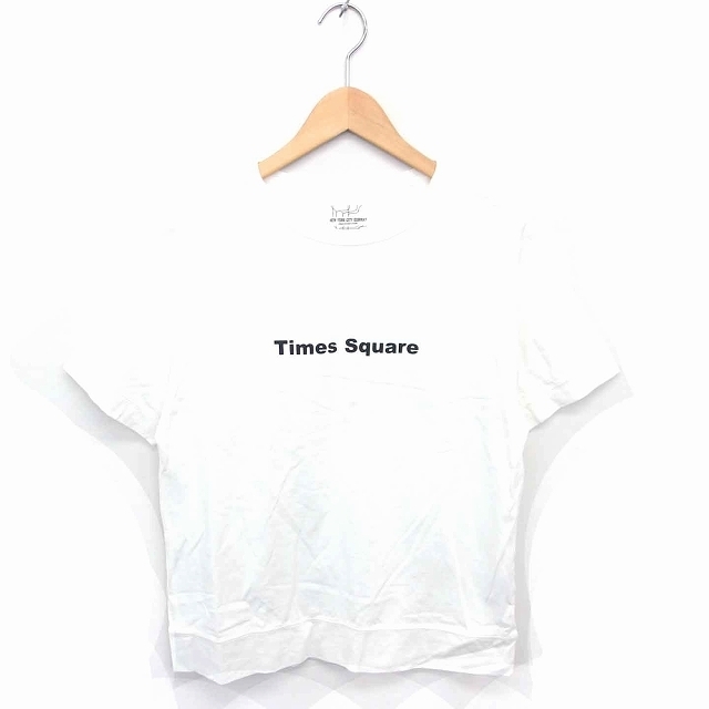 URBAN RESEARCH DOORS(アーバンリサーチドアーズ)のアーバンリサーチ ドアーズ Tシャツ カットソー 丸首 半袖 38 アイボリー レディースのトップス(Tシャツ(半袖/袖なし))の商品写真