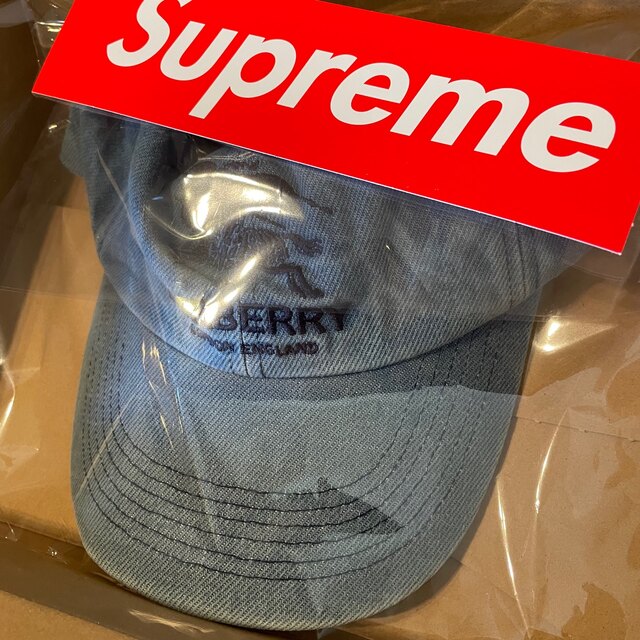 Supreme(シュプリーム)のBurberry Denim 6-Panel レディースの帽子(キャップ)の商品写真