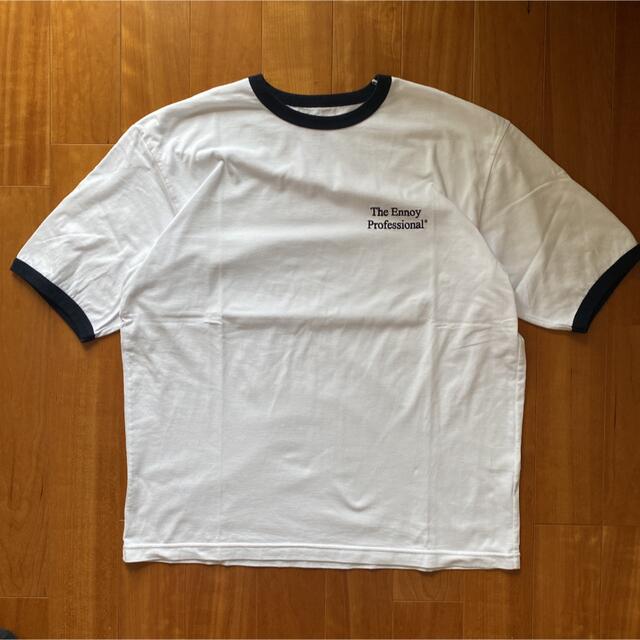 ennoy エンノイ リンガーTシャツ スタイリスト私物 1LDK ホワイト eva