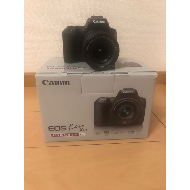 Canon(キヤノン)のCanon EOS Kiss X10 スマホ/家電/カメラのカメラ(デジタル一眼)の商品写真