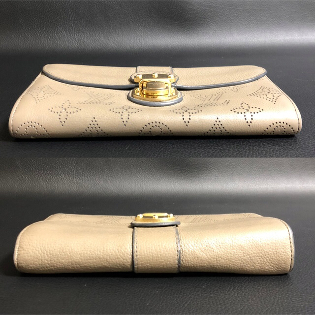 【美品】LOUISVUITTON ポルトフォイユイリス　マヒナ　ヴィトン長財布