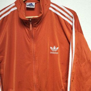 【adidas】90’s トラックジャケット　赤　サイドライン　菅田将暉