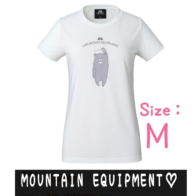【新品タグ付】MOUNTAIN EQUIPMENT♡ベア半袖Tシャツ
