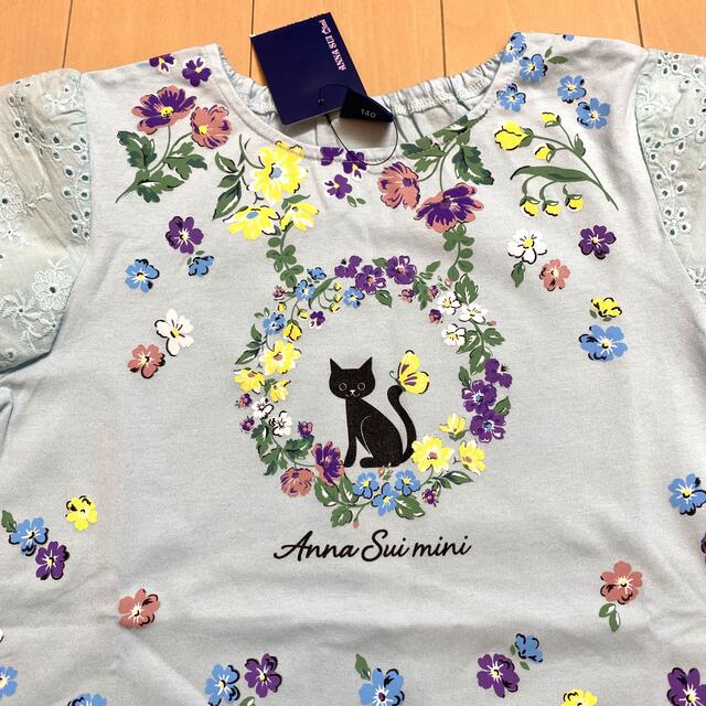 ANNA SUI mini(アナスイミニ)の【ご専用】 ANNA SUImini140メゾJr140【新品＆極美品】♡2点♡ キッズ/ベビー/マタニティのキッズ服女の子用(90cm~)(Tシャツ/カットソー)の商品写真