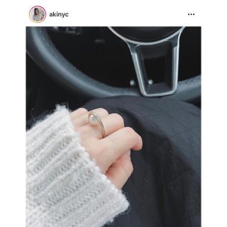 翁安芸さん着用【ステラハリウッド】南洋真珠×WGダイヤモンド