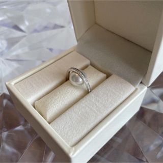 翁安芸さん着用【ステラハリウッド】南洋真珠×WGダイヤモンド