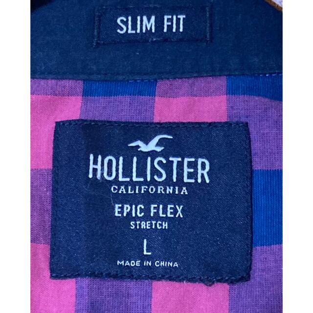 Hollister(ホリスター)のHOLLISTER ホリスター チェック BDシャツ L ソフト生地 メンズのトップス(シャツ)の商品写真