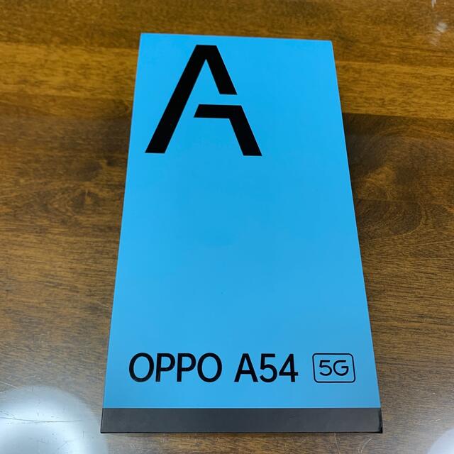 OPPO【新品未使用】UQOPPO A54 5G 64GB シルバーブラック OPG02