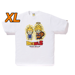 A BATHING APE - XL SUPER SAIYAN VEGETA & SON GOKU Tシャツ