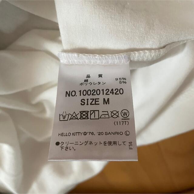 MAJESTIC LEGON(マジェスティックレゴン)の新品未使用　Majestic Legon×ハローキティTシャツ レディースのトップス(Tシャツ(半袖/袖なし))の商品写真