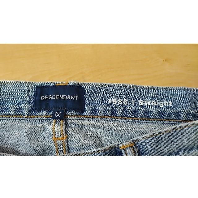 DESCENDANT - descendant 1986 STRAIGHT JEANSの通販 by けいた DESCENDANT - descendant 1986 STRAIGHT JEANSの通販 by けいた