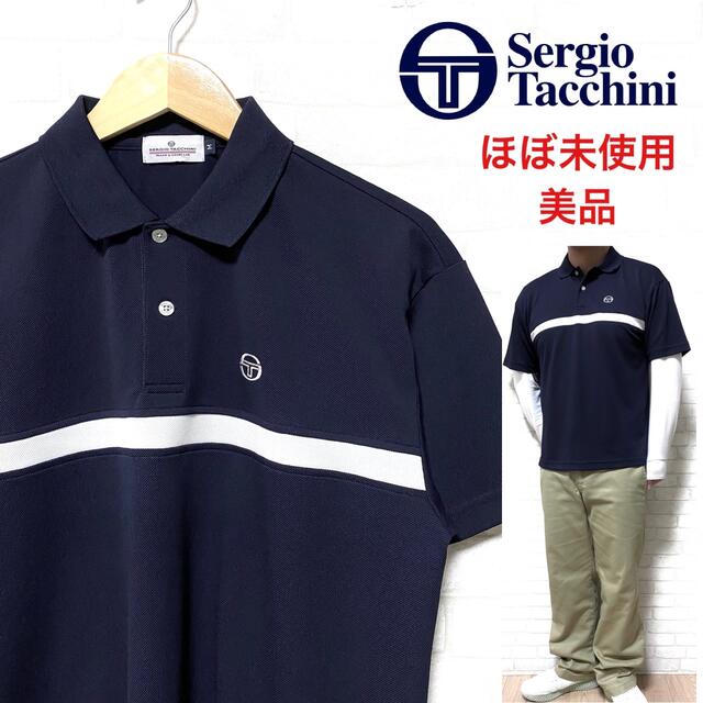 ☆ほぼ未使用☆ SERGIO TACCHINI セルジオタッキーニ ポロシャツ