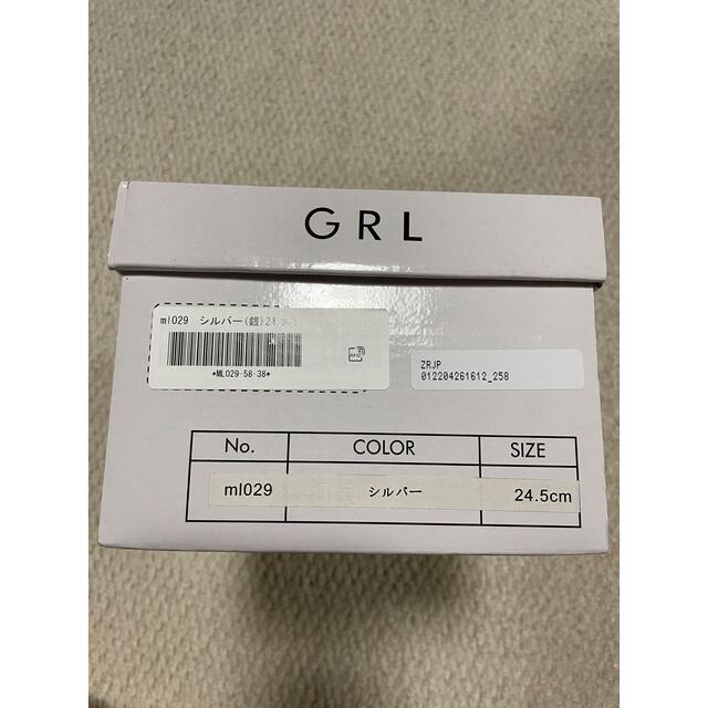 GRL(グレイル)のGRL 完売商品 スクエアトゥローヒールミュールサンダル[ml029]  レディースの靴/シューズ(サンダル)の商品写真