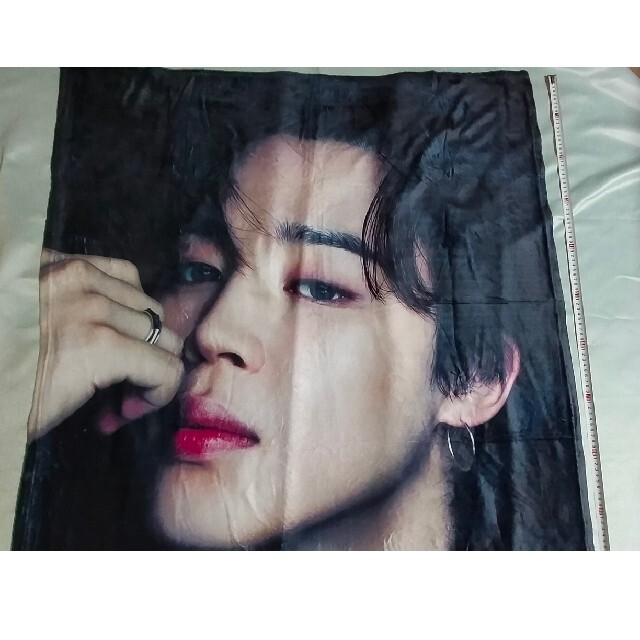 防弾少年団(BTS)(ボウダンショウネンダン)の【限定】BTS　JIMIN　7 F A T E S　ブランケット約100×150 インテリア/住まい/日用品の寝具(毛布)の商品写真