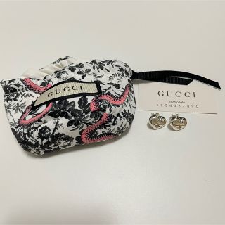 グッチ(Gucci)のGUCCI ハートシェイプGスタッドピアス(ピアス)