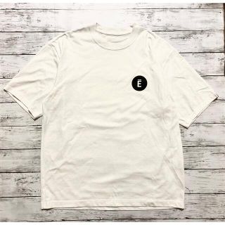 ワンエルディーケーセレクト(1LDK SELECT)のennoy E logo Tee WH M(Tシャツ/カットソー(半袖/袖なし))