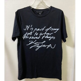 カールラガーフェルド(Karl Lagerfeld)のカールラガーフェルド（KL）ロゴ Tシャツ レディース ～M(Tシャツ(半袖/袖なし))