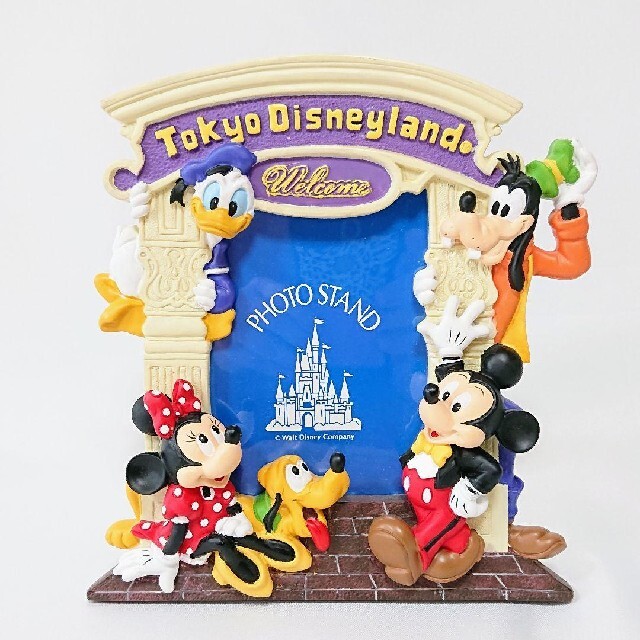 Disney(ディズニー)のTokyo Disney land フォトフレーム エンタメ/ホビーのおもちゃ/ぬいぐるみ(キャラクターグッズ)の商品写真