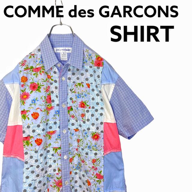 62%OFF!】 COMME des GARCONS HOMME PLUS パッチワーク シャツ