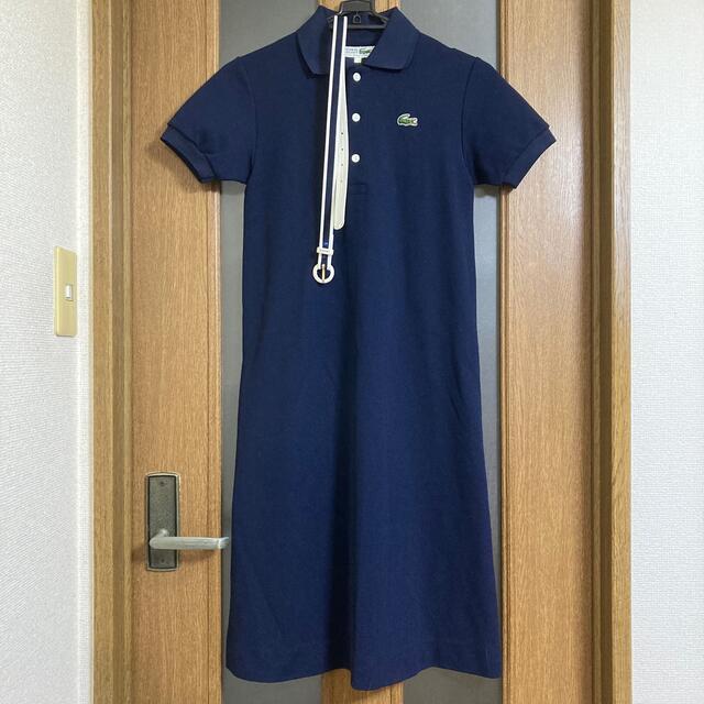 CHEMISE LACOSTE ポロワンピース(ベルト付き) | フリマアプリ ラクマ