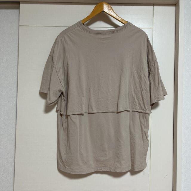 forksy. ◎ レイヤードビッグTシャツ メンズのトップス(Tシャツ/カットソー(半袖/袖なし))の商品写真