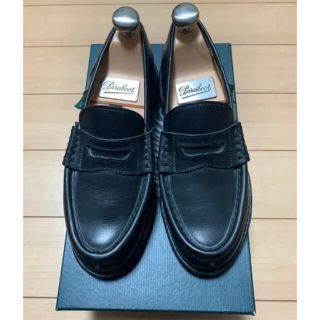 パラブーツ(Paraboot)の極美品　パラブーツ レディース　オルセー　サイズ2.5(ローファー/革靴)