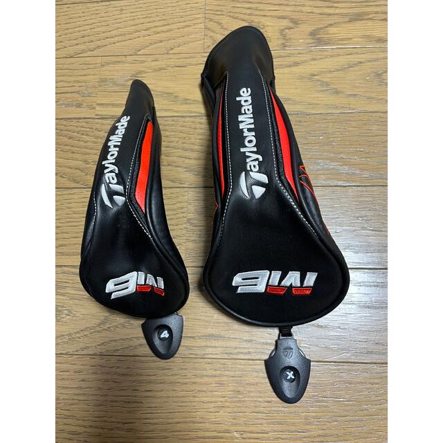 TaylorMade(テーラーメイド)の【新品未使用】Taylormade M6  FW &UT用 ヘッドカバー セット スポーツ/アウトドアのゴルフ(その他)の商品写真