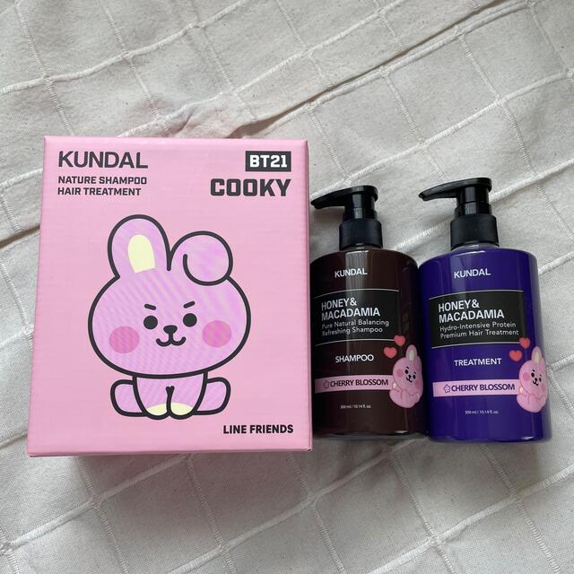 防弾少年団(BTS)(ボウダンショウネンダン)のKUNDAL クンダルH&Mシャンプー、トリートメント BT21 COOKY コスメ/美容のヘアケア/スタイリング(シャンプー/コンディショナーセット)の商品写真