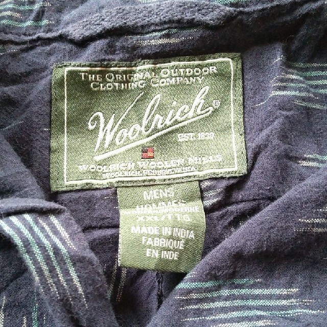 WOOLRICH(ウールリッチ)の大きいサイズ アメリカ古着 Woolrich 半袖シャツ XXL メンズのトップス(シャツ)の商品写真