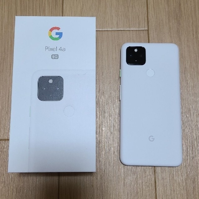 Google Pixel 4a 5G 128GB Clearly Whiteホワイト情報端末シリーズ