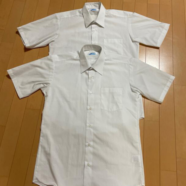 ワイシャツ　ジュニア170  2枚セット キッズ/ベビー/マタニティのキッズ服男の子用(90cm~)(ブラウス)の商品写真