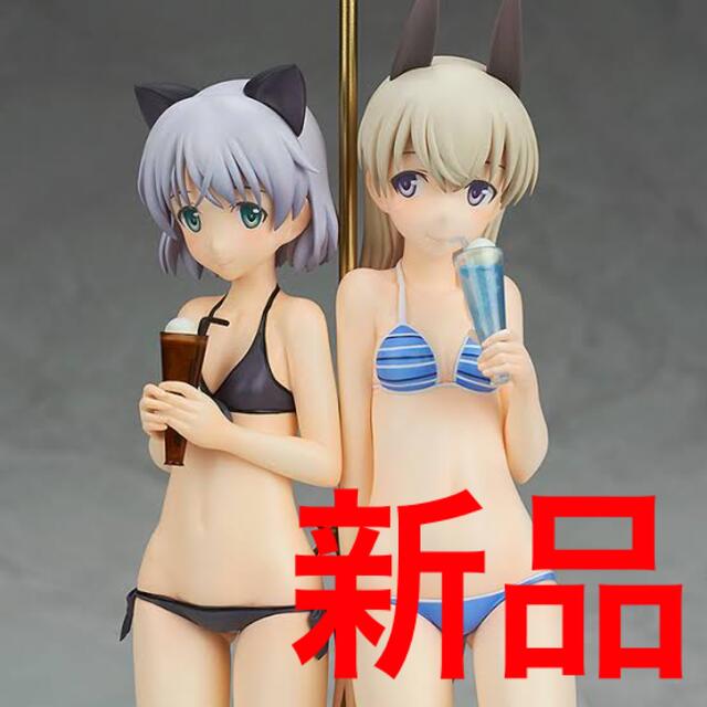 ストライクウィッチーズ2 サーニャ&エイラ 水着Ver. 1/8完成品フィギュアsai彩色見本製作