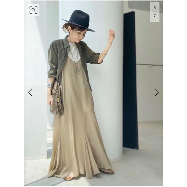 L'Appartement DEUXIEME CLASSE(アパルトモンドゥーズィエムクラス)のWASH MAXI OP ｳｫｯｼｭﾏｷｼ ﾜﾝﾋﾟｰｽ レディースのワンピース(ロングワンピース/マキシワンピース)の商品写真