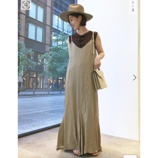 アパルトモンドゥーズィエムクラス(L'Appartement DEUXIEME CLASSE)のWASH MAXI OP ｳｫｯｼｭﾏｷｼ ﾜﾝﾋﾟｰｽ(ロングワンピース/マキシワンピース)