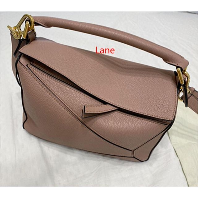 LOEWE スモール ロエベ レディース Dark ロエベ Blush スモール パズルバッグ 【即納/在庫有り】!! LOEWE スモール ロエベ レディース Dark ロエベ Blush スモール パズルバッグ 【即納/在庫有り】!!