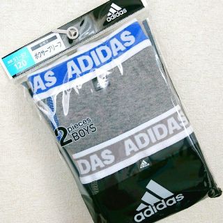 アディダス(adidas)の新品未使用 アディダス ボクサーパンツ 120 adidas 男児 肌着 下着:(下着)