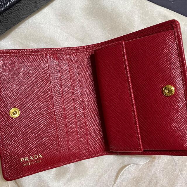 PRADA(プラダ)のプラダ　折り財布 レディースのファッション小物(財布)の商品写真