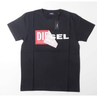 ディーゼル(DIESEL)の【新品/未使用/タグ付】DIESELディーゼル　新旧 ブランド ロゴ TシャツM(Tシャツ/カットソー(半袖/袖なし))